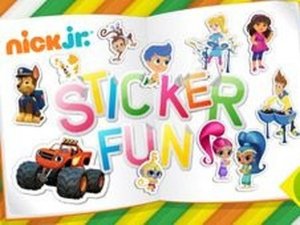 Nick Jr Sticker Fun Creative Play