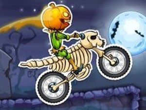 Moto X3M Spooky Land Ride