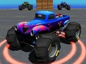 Monster Truck Port Stunt Racing