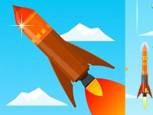 Rocket Sky Space Climb