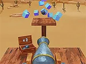 3D Cannon Ball Shooting Arcade Game
